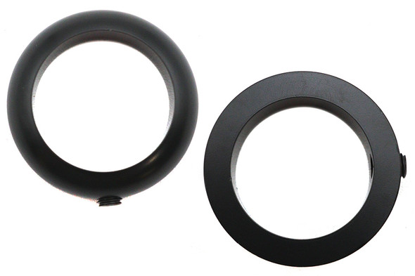 V-Twin - 28-0677 - 1 inch Handlebar Collar Set Black