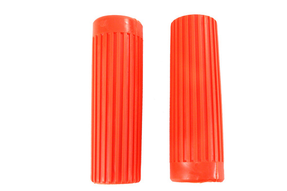 V-Twin - 28-0834 - Replica Handlebar Grip Set Orange
