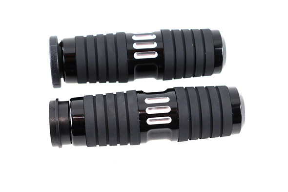 V-Twin - 28-0876 - Hand Grip Set Black