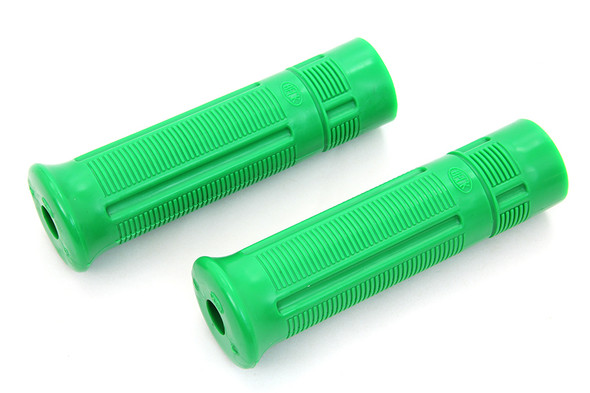 V-Twin - 28-0960 - Green Beck Plastic Grip Set - Fits 1915-1935 Harley-Davidson J, 1936-1948 W, EL, 1941-1948 FL