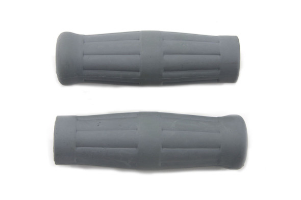 V-Twin - 28-0975 - Grey Grip Set 1909 Style