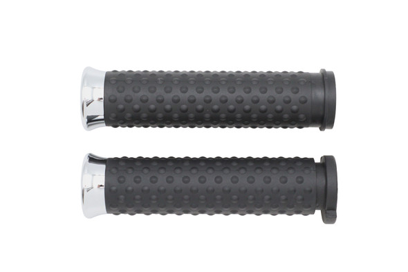V-Twin - 28-1764 - Wyatt Gatling Deluxe Grip Set Chrome