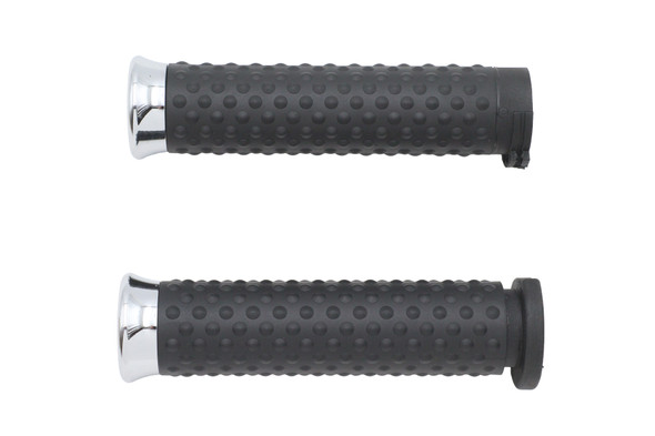 V-Twin - 28-1778 - Wyatt Gatling Deluxe Grip Set Chrome
