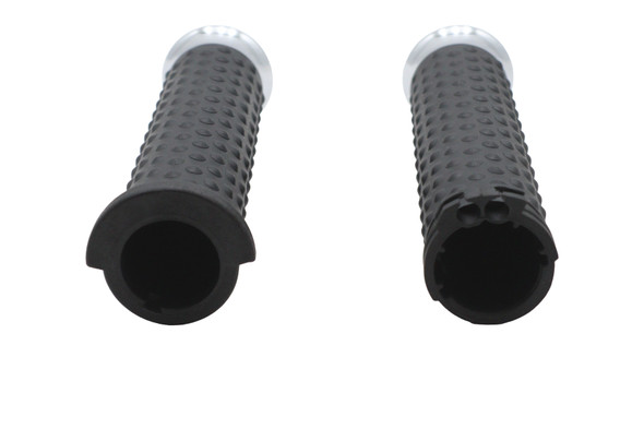 V-Twin - 28-1778 - Wyatt Gatling Deluxe Grip Set Chrome