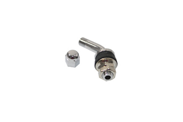 V-Twin - 28-2136 - Valve Stem For Tubeless Tires Chrome