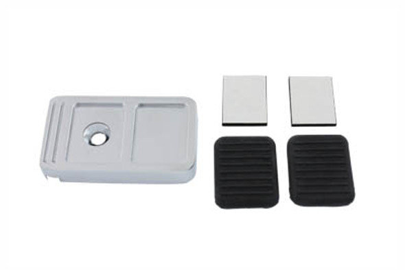 V-Twin - 28-2226 - Brake Pedal Pad Chrome