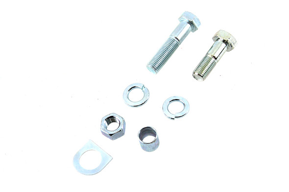 V-Twin - 2895-7T - Zinc Starter Crank and Kick Starter Pedal Mounting Kit - Fits 1941-1967 Harley-Davidson FLH, FL