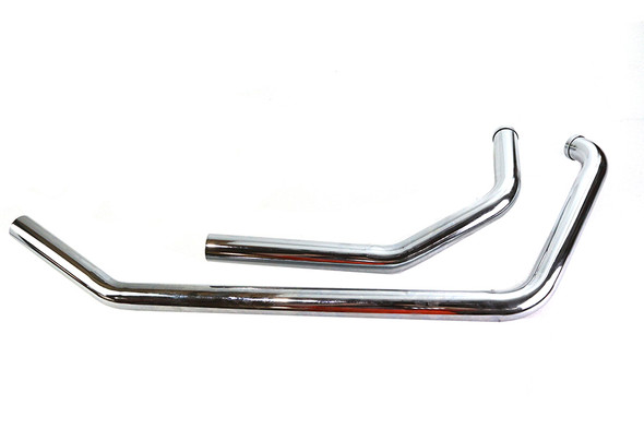 V-Twin - 29-0025 - Evolution TC-88 Upsweep Straight Header Pipe Set