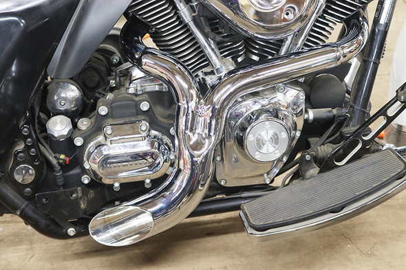V-Twin - 29-1938 - Wyatt Gatling Ground Pounder Exhaust System Chrome
