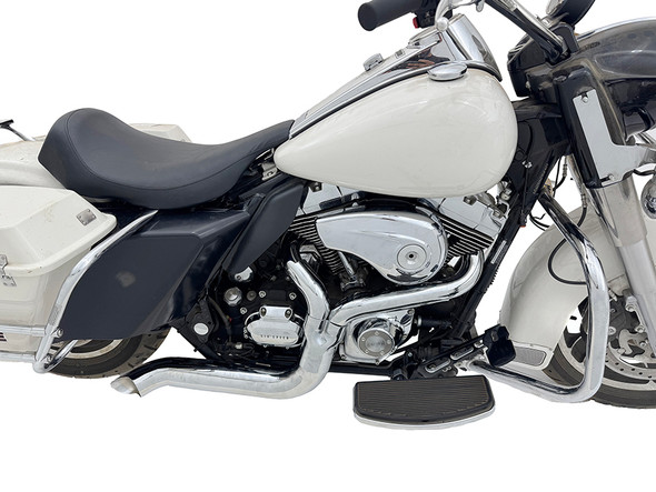 V-Twin - 29-2023 - Speedster 1-3/4 inch 2 into 1 Exhaust Header Set Chrome