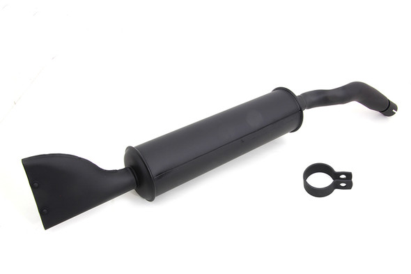 V-Twin - 30-0020 - Black Servi-Car Muffler