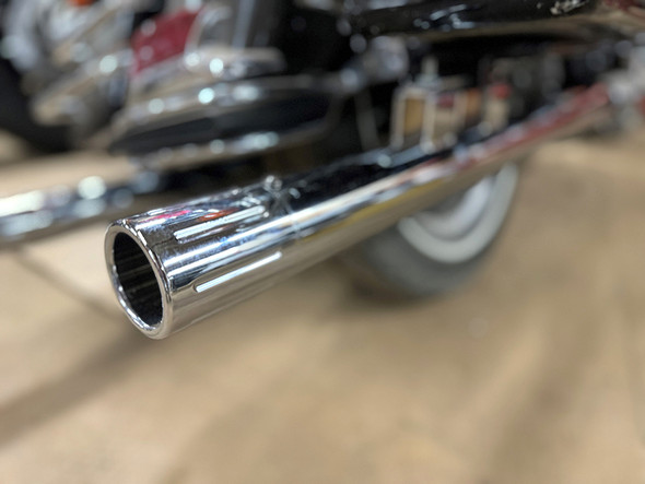 V-Twin - 30-0074 - FLT Shotgun Tail Pipe Extension Set - Fits 1995-2016 Harley-Davidson FLT