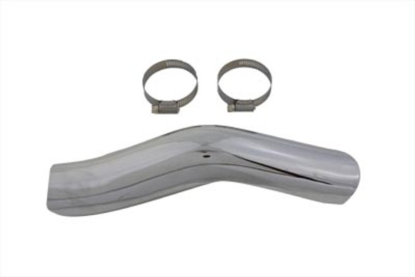 V-Twin - 30-0112 - Chrome Rear Heat Shield
