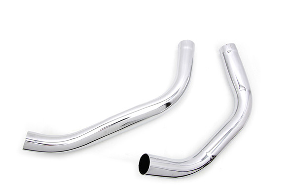 V-Twin - 30-0193 - Replica Exhaust Header Set Chrome