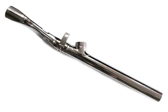 V-Twin - 30-0194 - Flat Header and Y Exhaust Connector Combo Chrome