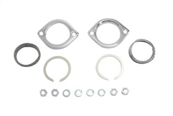 V-Twin - 30-0205 - Exhaust Flange Kit