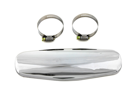 V-Twin - 30-0245 - Replica Exhaust Spoon Style Heat Shield