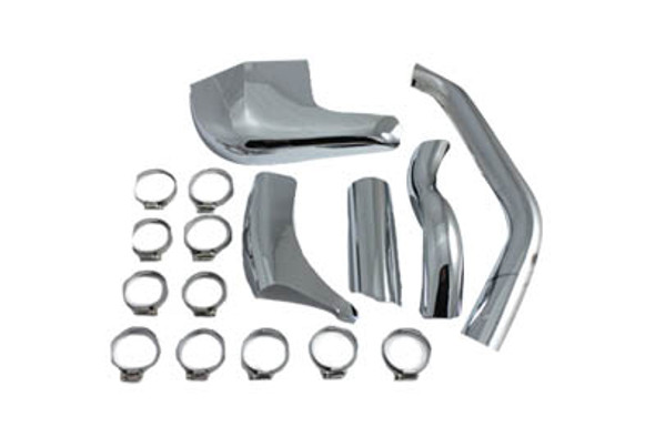 V-Twin - 30-0350 - Exhaust Pipe Heat Shield Set