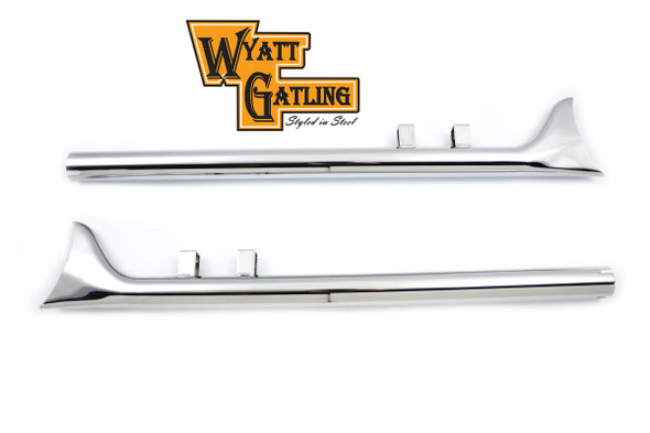 V-Twin - 30-0389 - Wyatt Gatling 33 inch Straight Fishtail Set