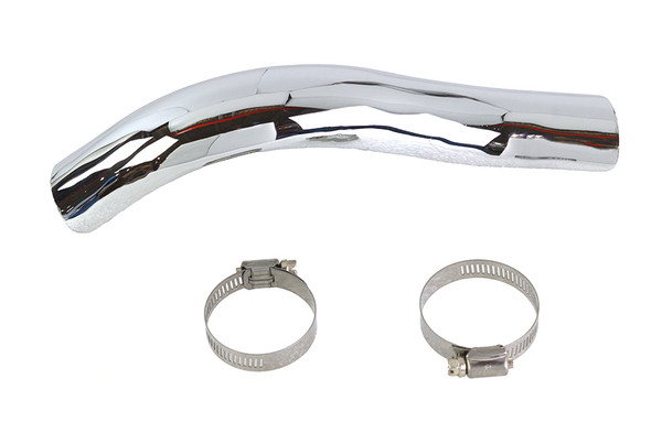 V-Twin - 30-0488 - Chrome Rear Heat Shield - Fits 1965-1969 Harley-Davidson FLH
