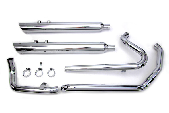 V-Twin - 30-0621 - Touring Crossover Exhaust Header System Chrome - Fits 2009 Harley-Davidson FLT