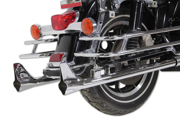 V-Twin - 30-0805 - 33 inch Bronx Straight Tail Set Chrome V-Twin - 30-0805 - 33 inch Bronx Straight Tail Set Chrome