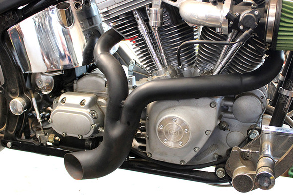 V-Twin - 30-0807 - Wyatt Gatling FXST Ground Pounder Black