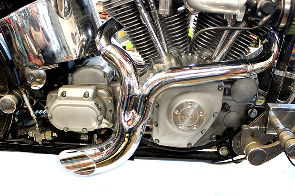 V-Twin - 30-0808 - Wyatt Gatling FXST Ground Pounder Chrome