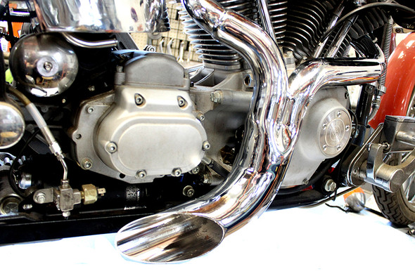 V-Twin - 30-0808 - Wyatt Gatling FXST Ground Pounder Chrome