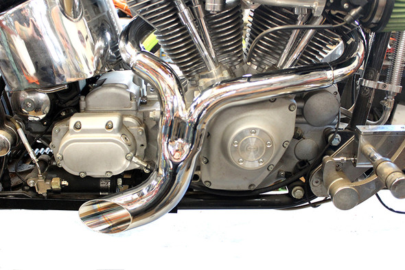V-Twin - 30-0810 - Wyatt Gatling FXST Ground Pounder Chrome