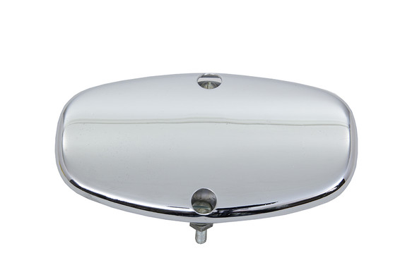 V-Twin - 30-0834 - Replica Exhaust Heat Shield Chrome - Fits 1941-1965 Harley-Davidson FL, 1938-1952 EL