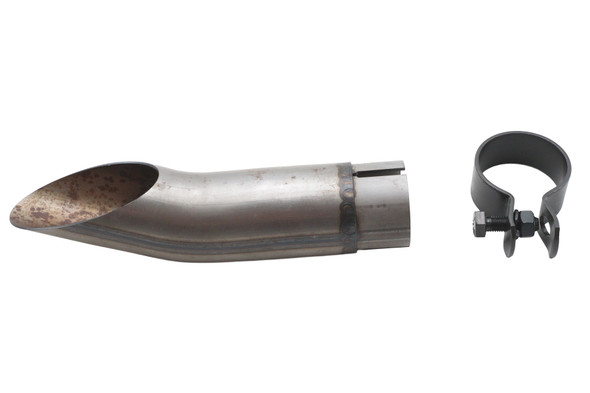 V-Twin - 30-0947 - Tourist Trophy Exhaust Extension Pipe Chrome