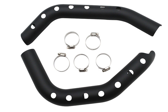 V-Twin - 30-1153 - Drag Exhaust Pipe Heat Shield Set