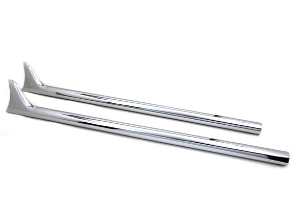 V-Twin - 30-1287 - 40 inch Straight Fishtail Exhaust Extension Set Chrome V-Twin - 30-1287 - 40 inch Straight Fishtail Exhaust Extension Set Chrome