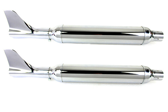 V-Twin - 30-1655 - 24 inch Bronx FL Muffler Tip Kit - Fits 1958-1984 Harley-Davidson FL