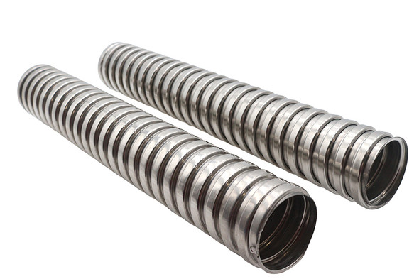 V-Twin - 30-1772 - Stainless Steel Flexible Exhaust Cover