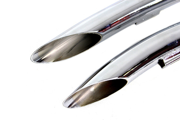 V-Twin - 30-3034 - Curved Radius Exhaust Header Set