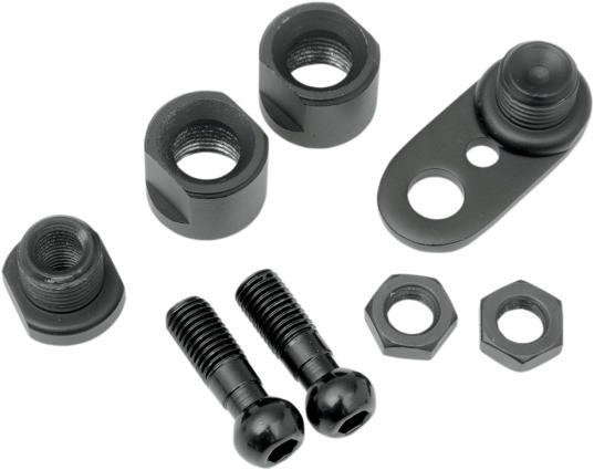 N♪ Drag Specialties - Turn Signal Swivel Kit Fits '00 - '18 Harley