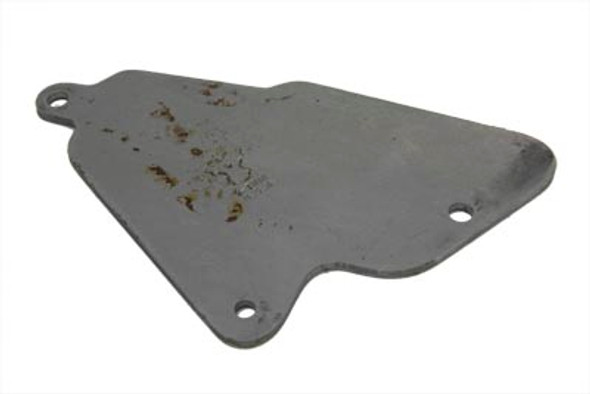 V-Twin - 31-0126 - Electric Starter Block Off Plate Black V-Twin - 31-0126 - Electric Starter Block Off Plate Black