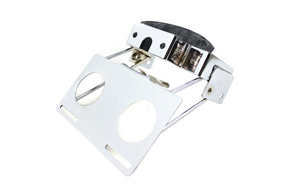 V-Twin - 31-0160 - Tail Lamp Chrome Stock Style Bracket - Fits 1984-1999 Harley-Davidson FXST, 1980-1986 FX
