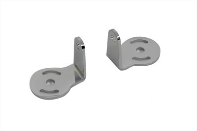 V-Twin - 31-0195 - Chrome Turn Signal Mount 90  Type - Fits 1963-1984 Harley-Davidson FL