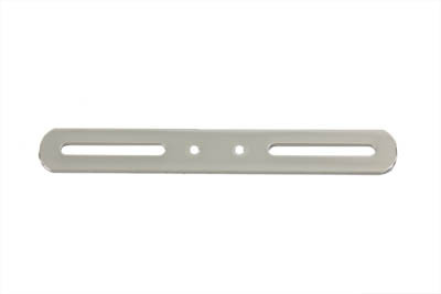 V-Twin - 31-0200 - License Plate Bracket Tombstone Style Chrome - Fits 1949-1954 Harley-Davidson FL, 1949-1952 W