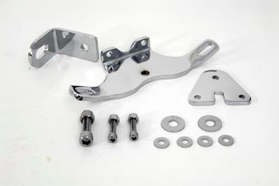 V-Twin - 31-0212 - Chrome Heavy Duty Two Piece Top Motor Mount Kit - Fits 1984-1998 Harley-Davidson FXST, 1986-1998 FLST