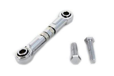 V-Twin - 31-0240 - Chrome Engine Mount Stabilizer Link - Fits 1982-1994 Harley-Davidson FXR, 1979-2008 FLT