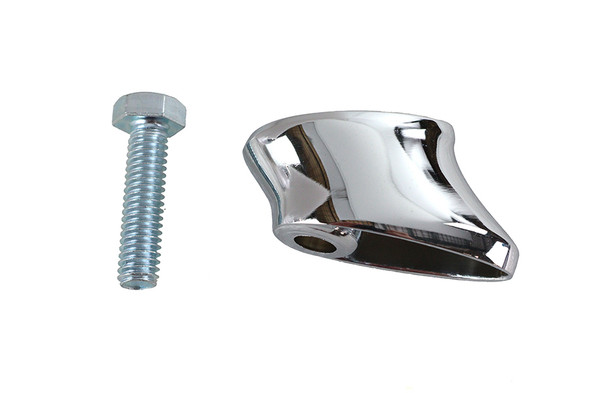 V-Twin - 31-0327 - Chrome Turn Signal Bracket Rear