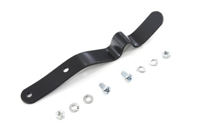 V-Twin - 31-0370 - Black Rear Kickstand Catch - Fits 1937-1946 Harley-Davidson UL, 1941-1946 FL, 1937-1940 EL