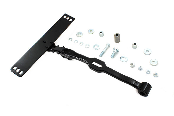 V-Twin - 31-0415 - Replica Seat T Black - Fits 1965-1980 Harley-Davidson FL, 1965-1972 G