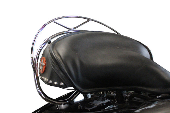 V-Twin - 31-0507 - Chrome Replica Seat Handrail