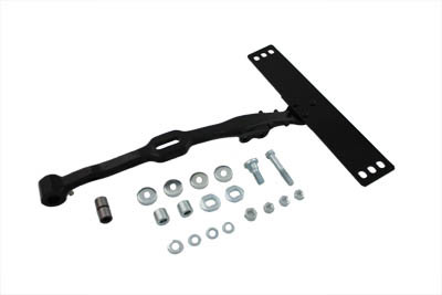 V-Twin - 31-0569 - Black Replica Seat T - Fits 1941-1948 Harley-Davidson UL, 1941-1952 W, 1941-1964 FL, G