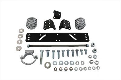 V-Twin - 31-0580 - Police Type Solo Seat Mount Kit - Fits 1971-1984 Harley-Davidson FX, 1958-1984 FL